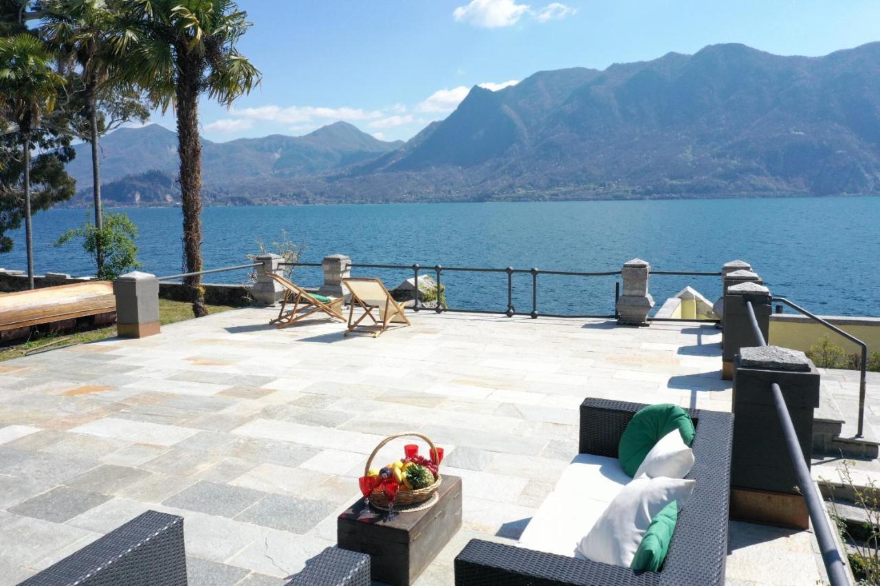 Beach Villa Fiorina Ghiffa Esterno foto