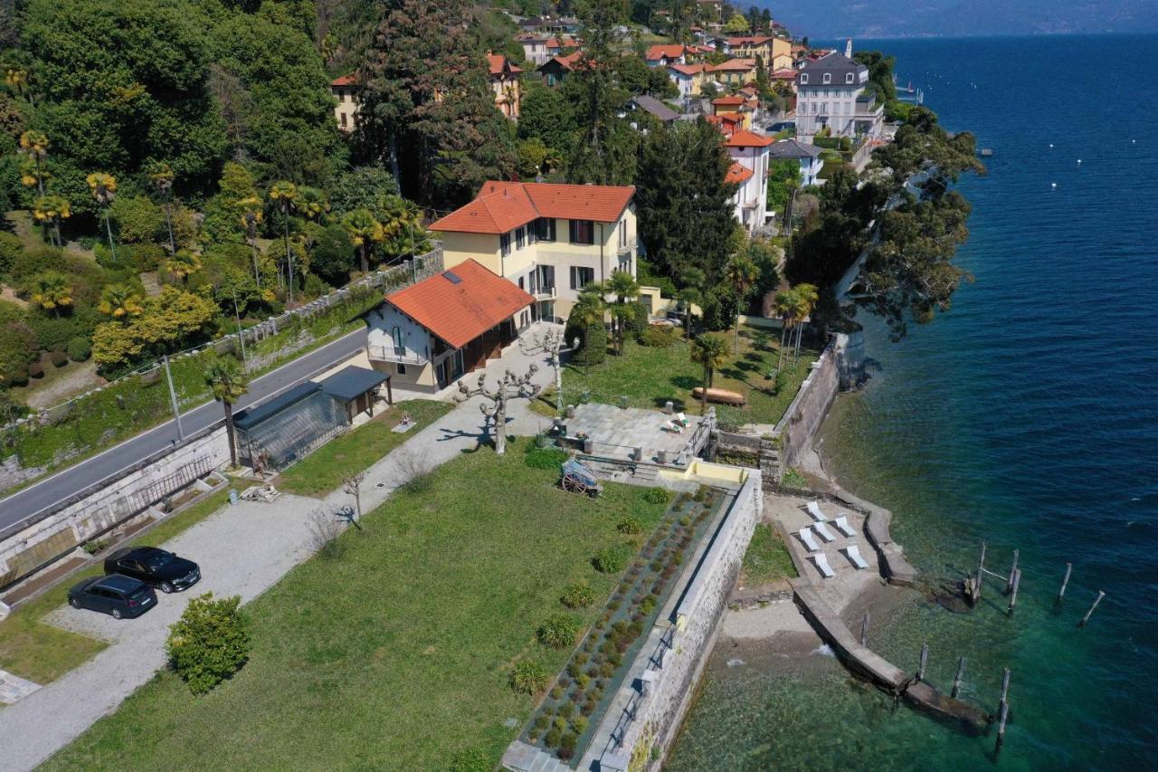 Beach Villa Fiorina Ghiffa Esterno foto
